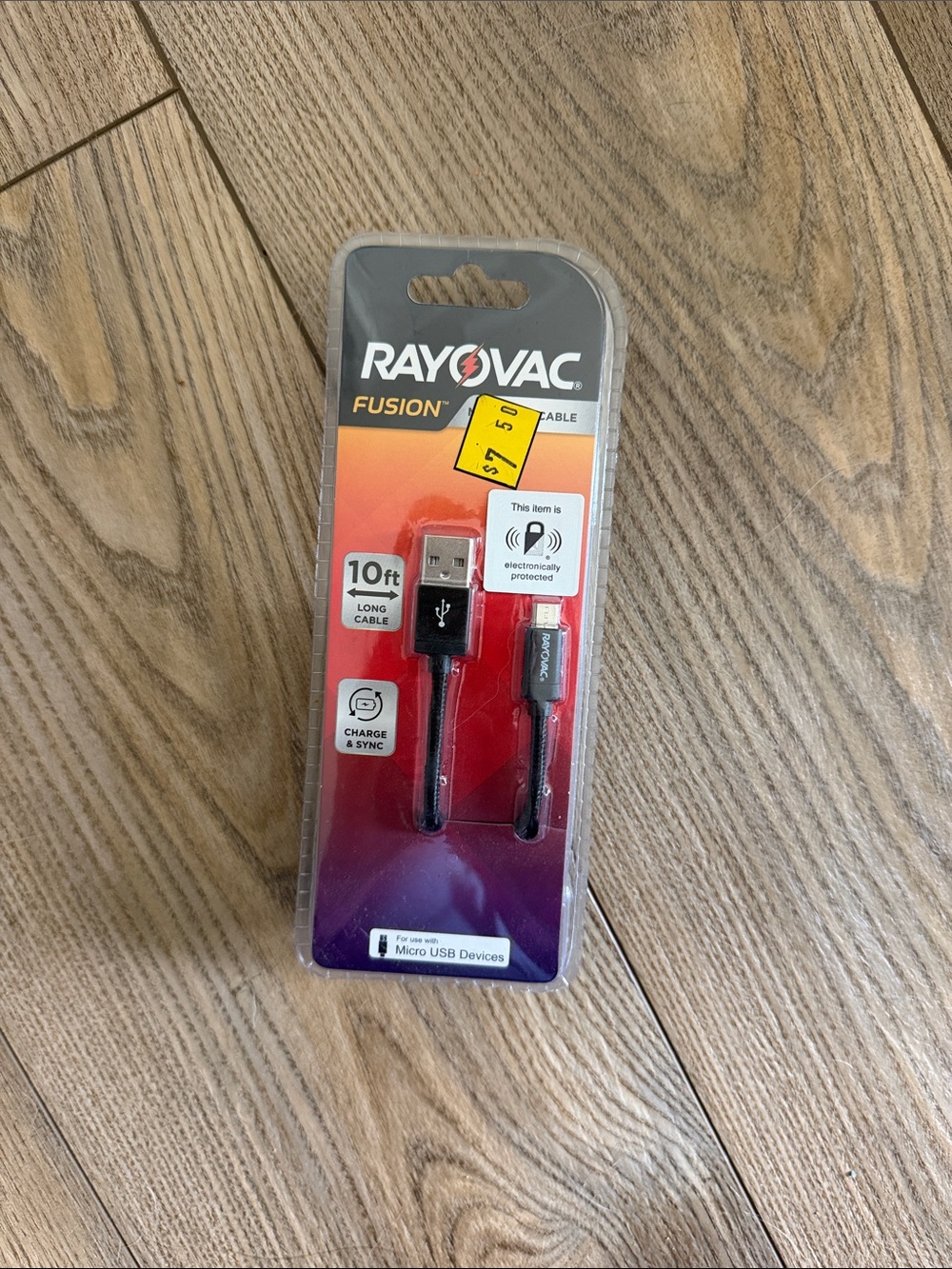 10ft micro usb cable